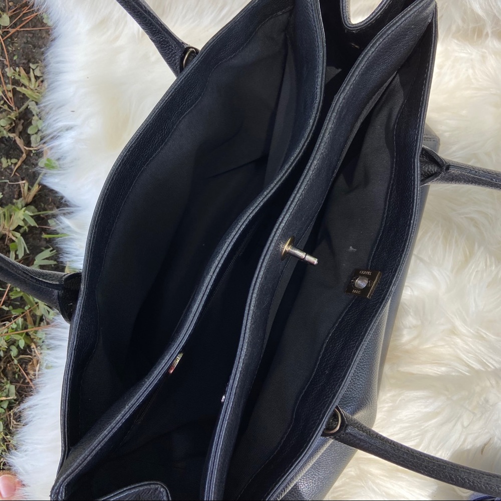 Chanel Caviar Black Leather Tote + Dustbag - Picture 4 of 15